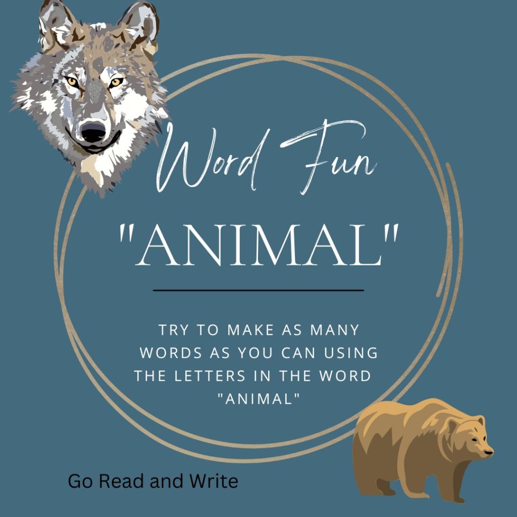 animals word activity